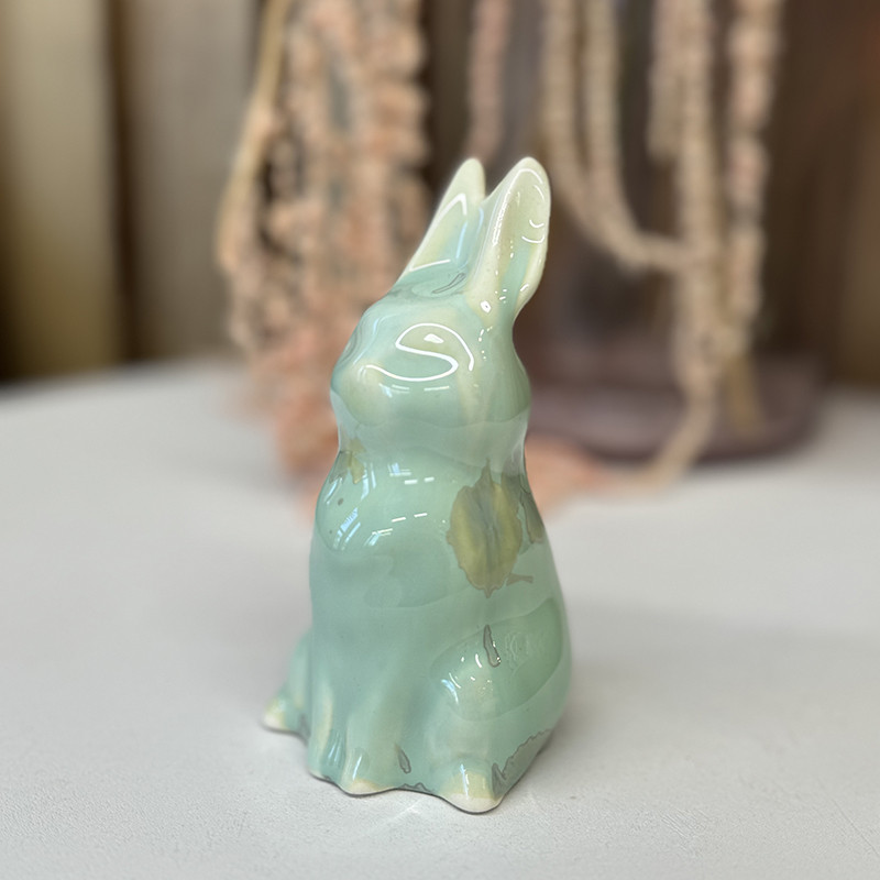 Фигурка "Заяц" ручной работы кристаллический Fabrica